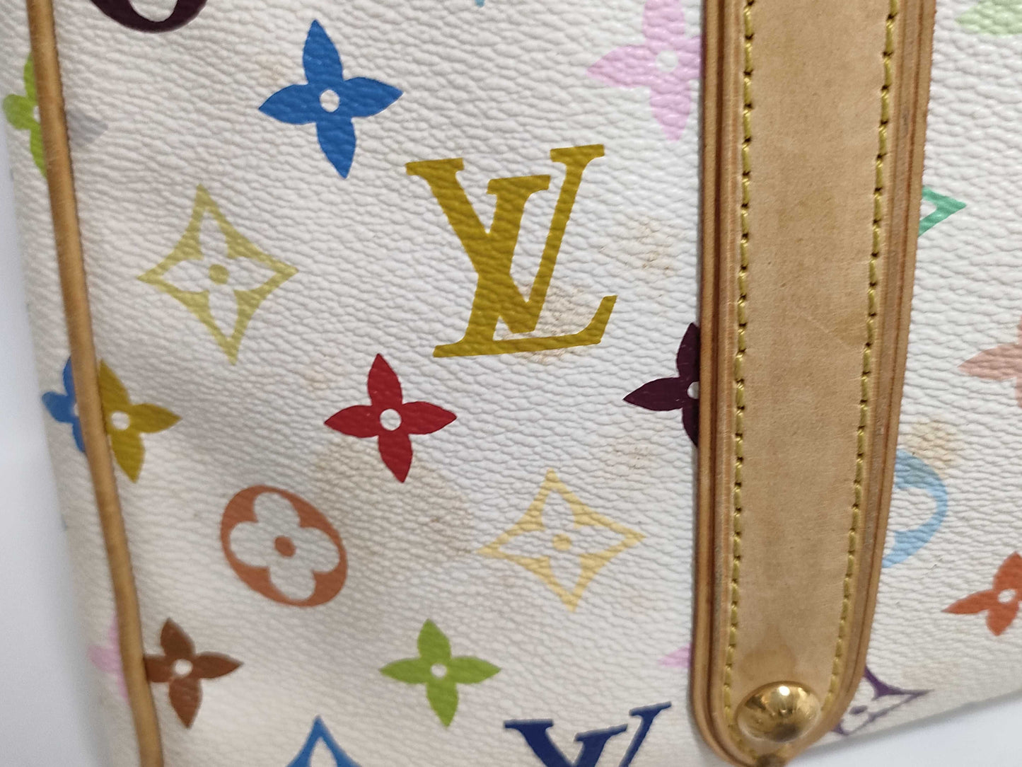 LOUIS VUITTON Monogram Multicolore Aurelia MM Tote Bag
