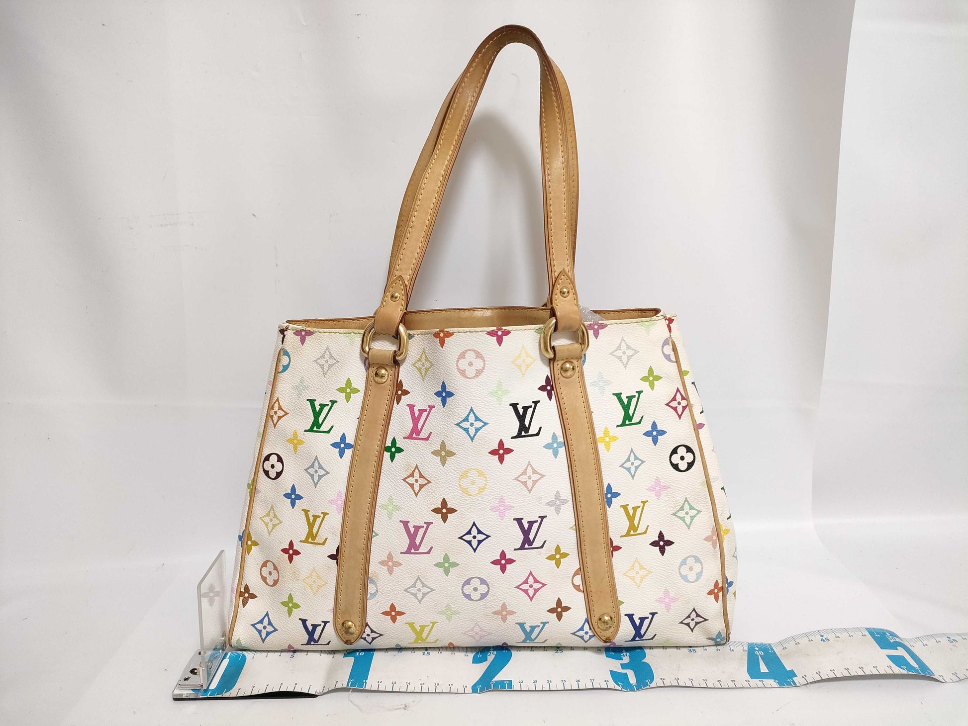 LOUIS VUITTON Monogram Multicolore Aurelia MM Tote Bag