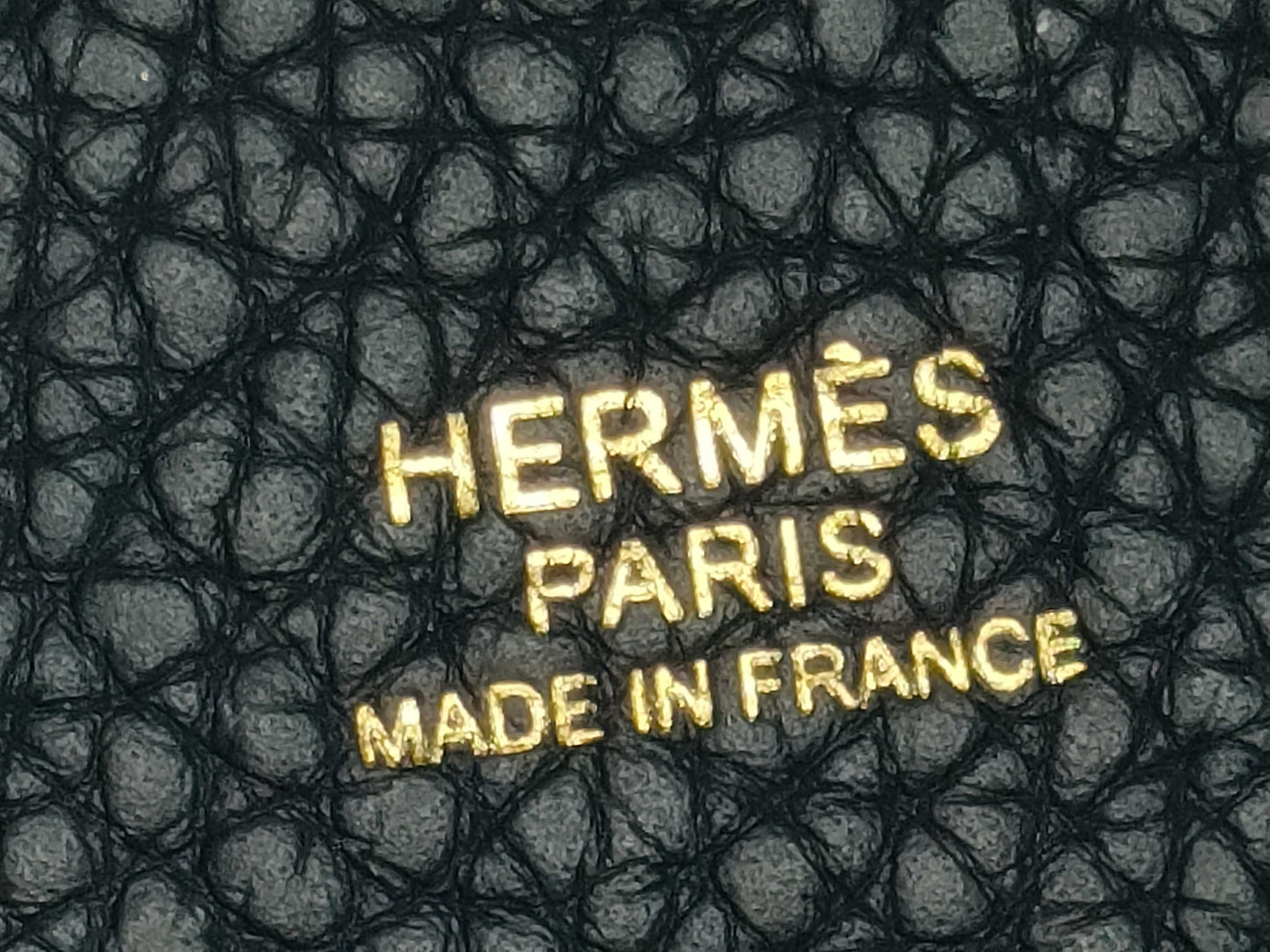 HERMES Picotin Lock MM Navy D Stamp Taurillon Clemence Leather GD Hardware Handbag