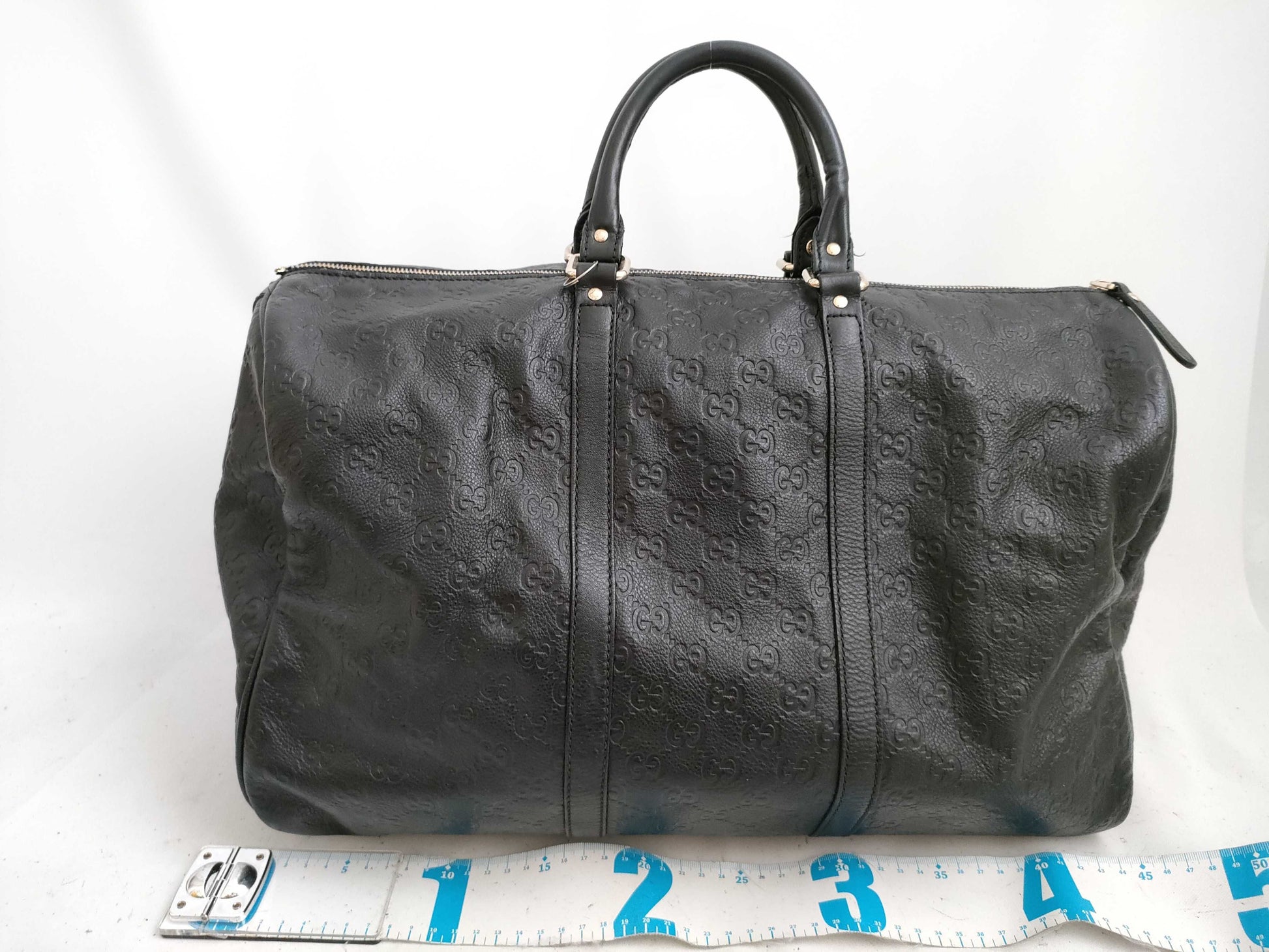 GUCCI Gucci Shima Boston Black Boston Bag