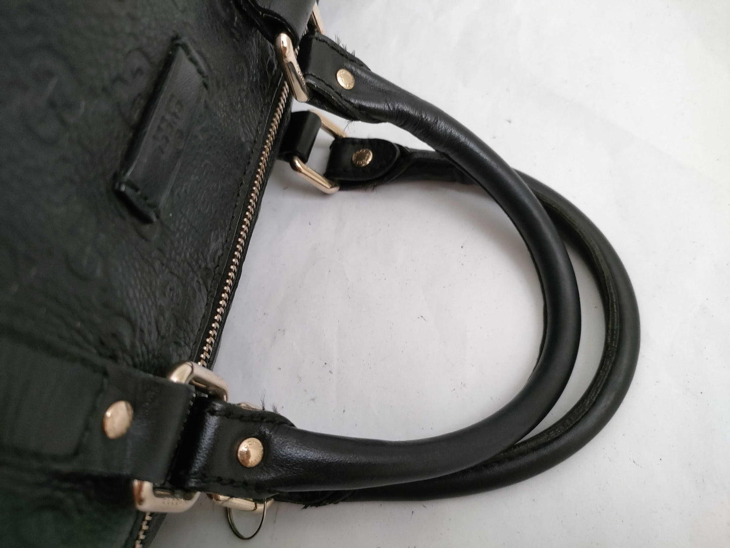 GUCCI Gucci Shima Boston Black Boston Bag