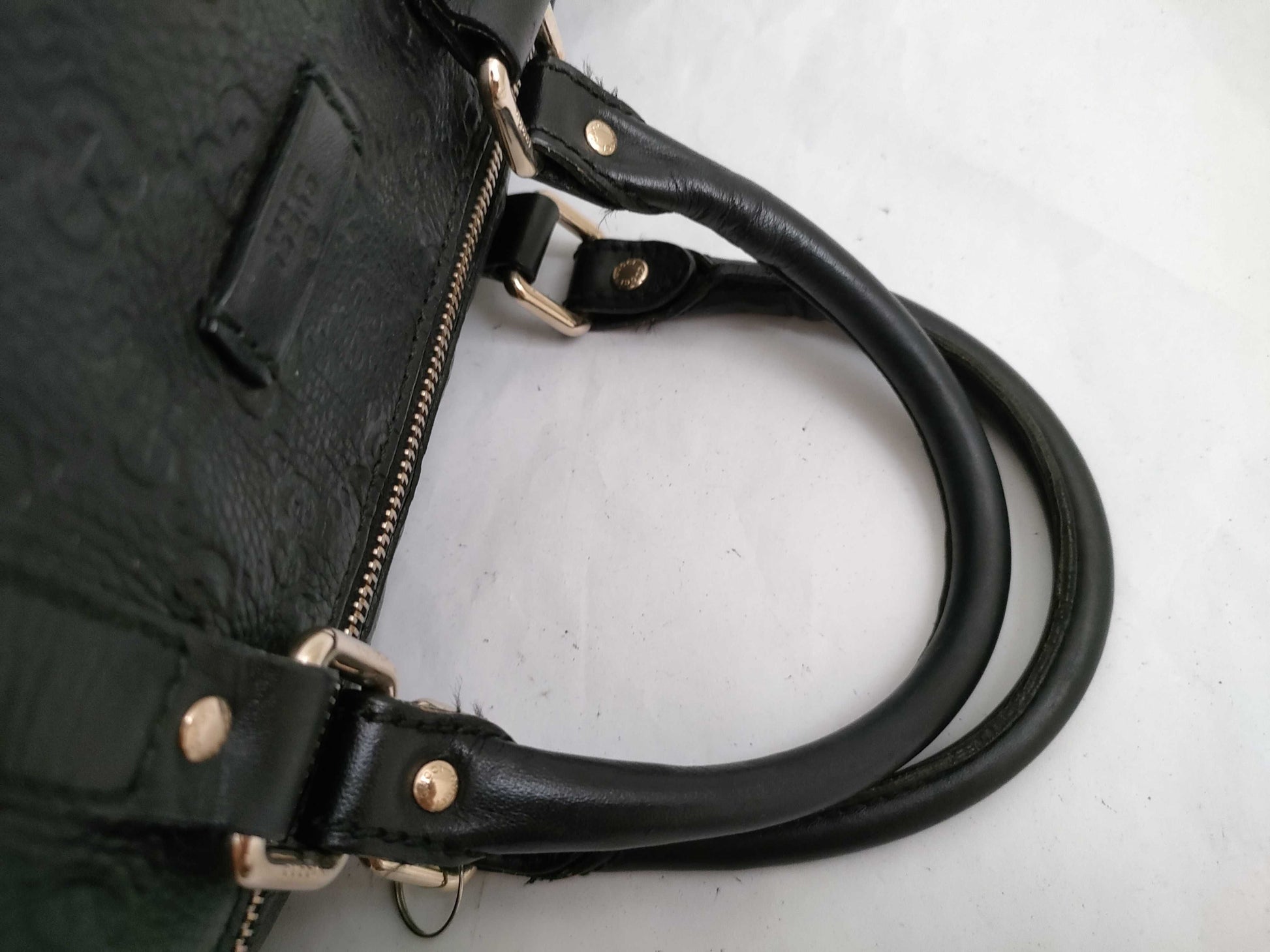 GUCCI Gucci Shima Boston Black Boston Bag