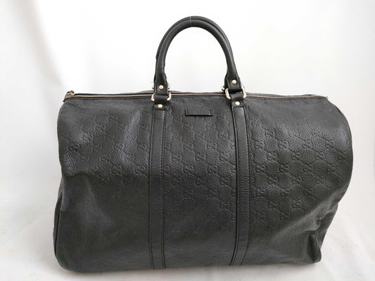 GUCCI Gucci Shima Boston Black Boston Bag