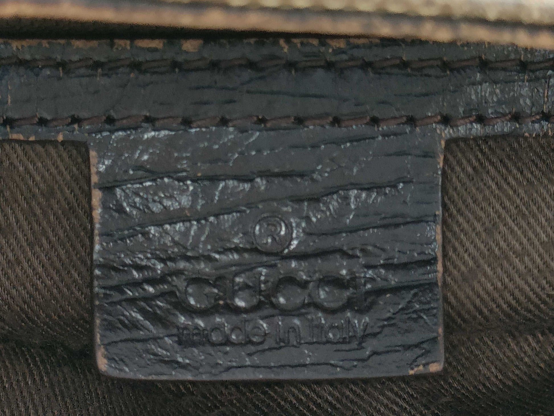 GUCCI HORSEBIT BAG 141506 CANVASITALY Shoulder Bag