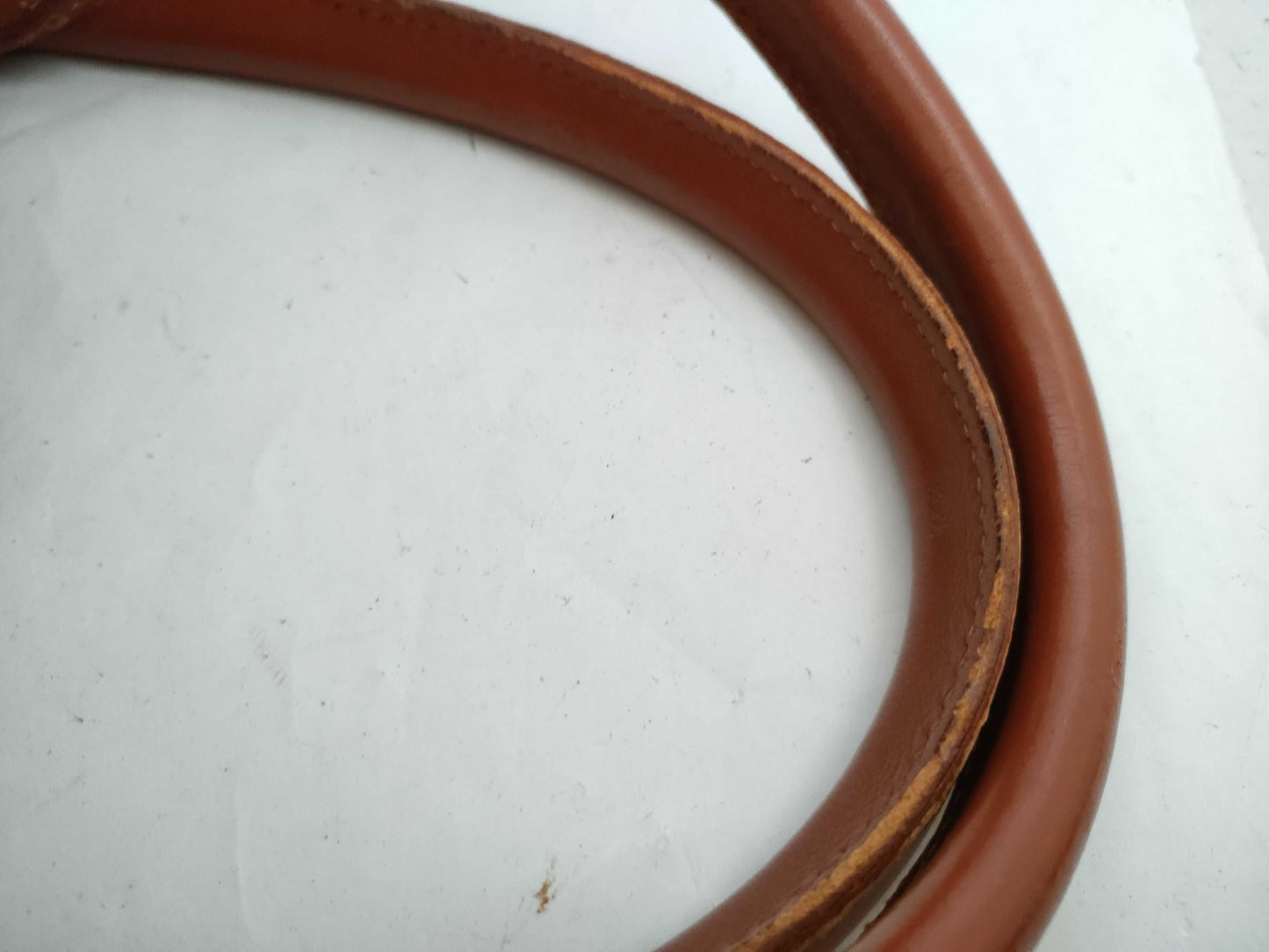 MCM Logogram Boston Bag, Brown, PVC, Handbag