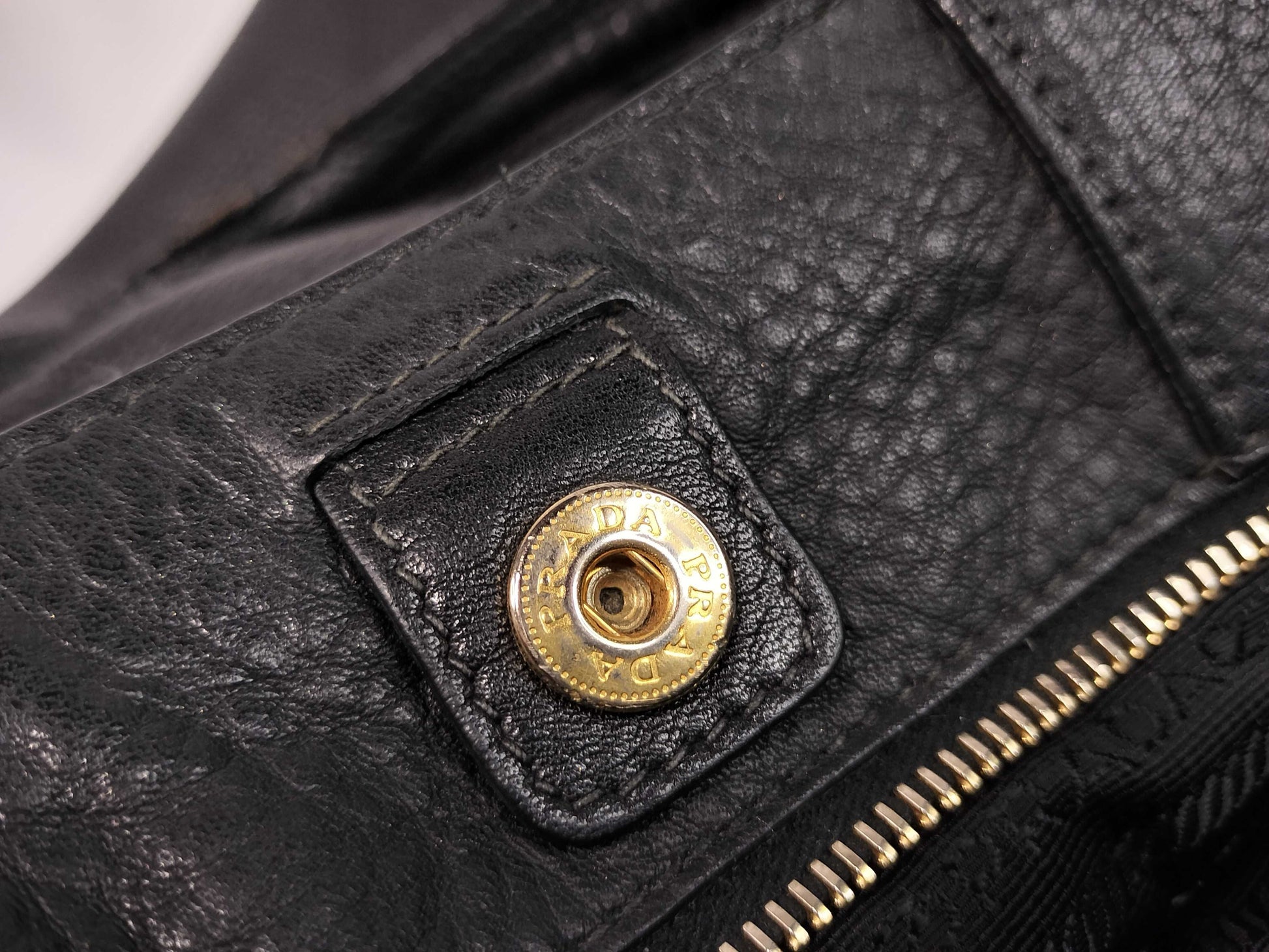PRADA Prada leather tote bag