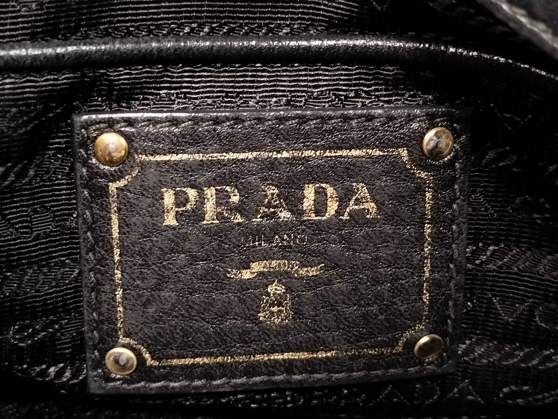 PRADA Prada leather tote bag