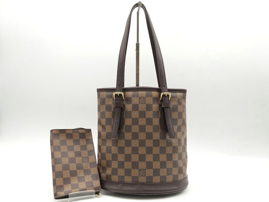 LOUIS VUITTON Damier Mare N42240 Tote Bag with Pouch