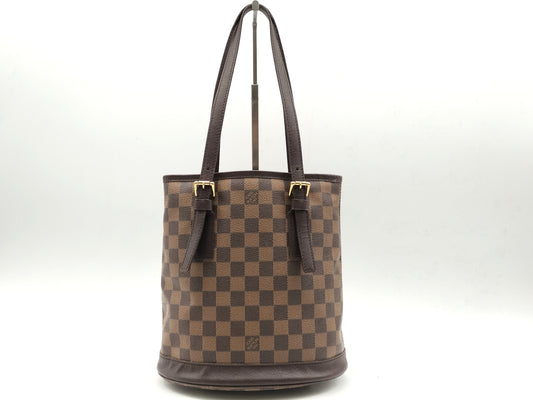 LOUIS VUITTON Damier Mare N42240 Tote Bag with Pouch