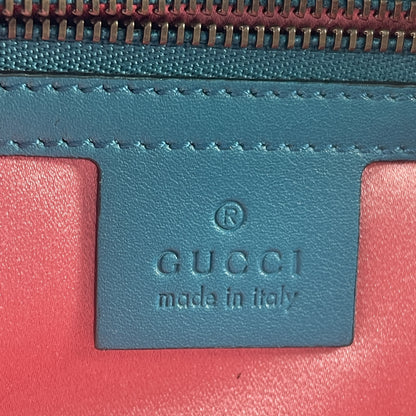 GUCCI GG Marmont Velour Chain Shoulder Bag