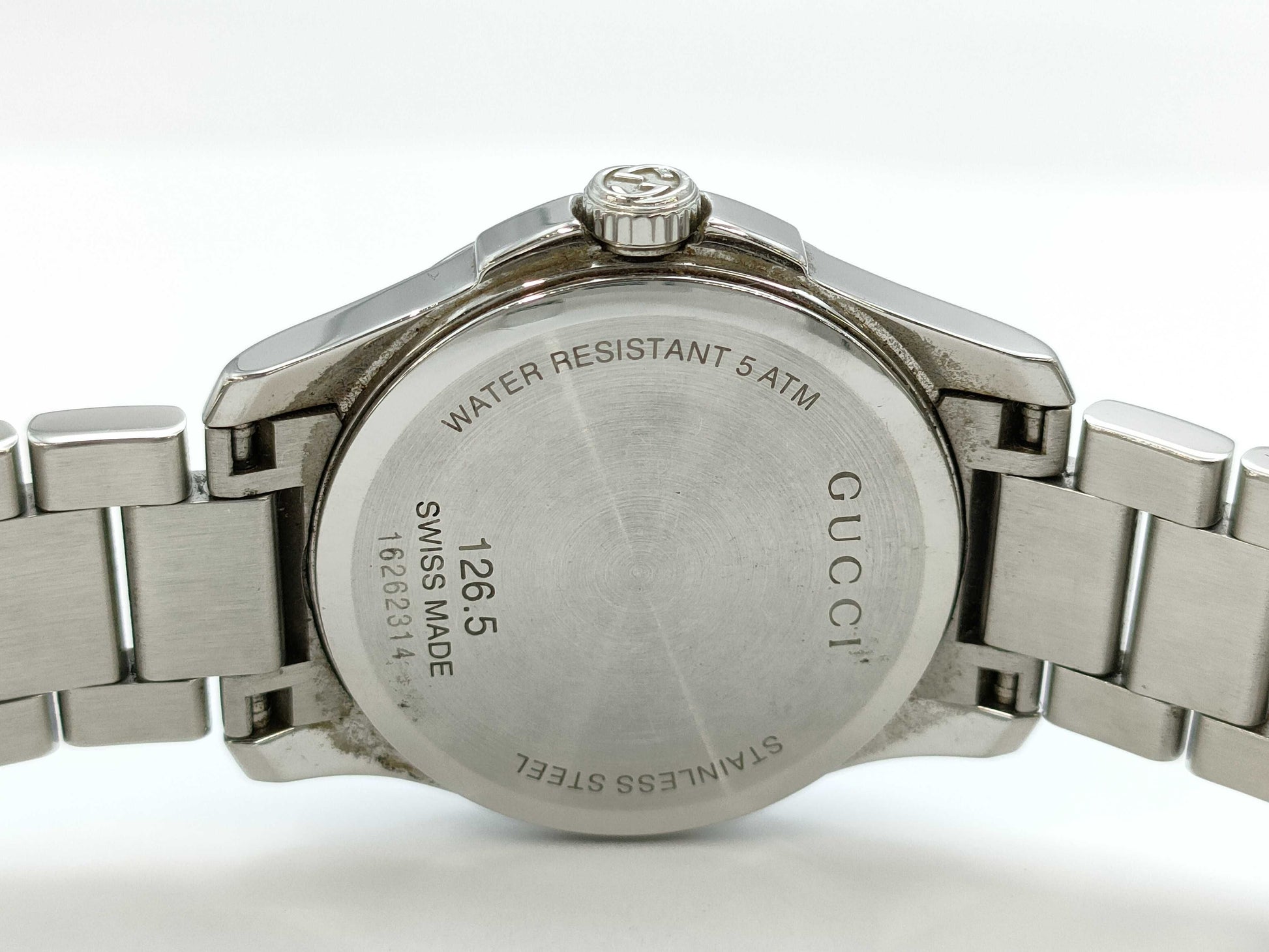 GUCCI 126.5 16262314 Quartz Unmoving Women's Watch