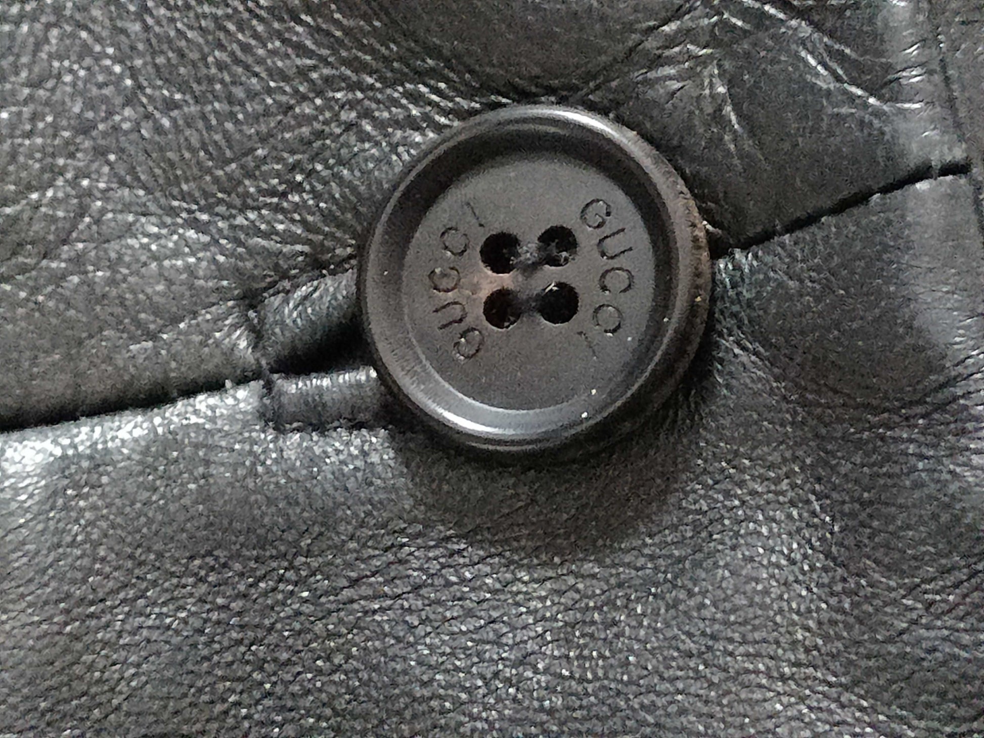 GUCCI Leather Jacket Black Tom Ford