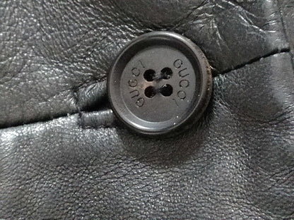GUCCI Leather Jacket Black Tom Ford