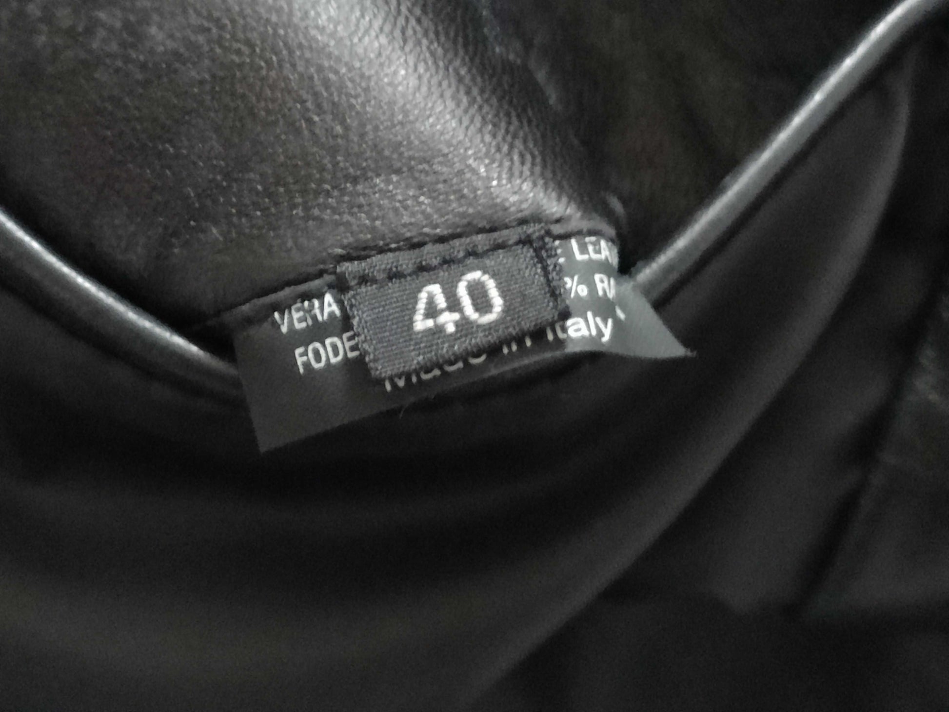 GUCCI Leather Jacket Black Tom Ford