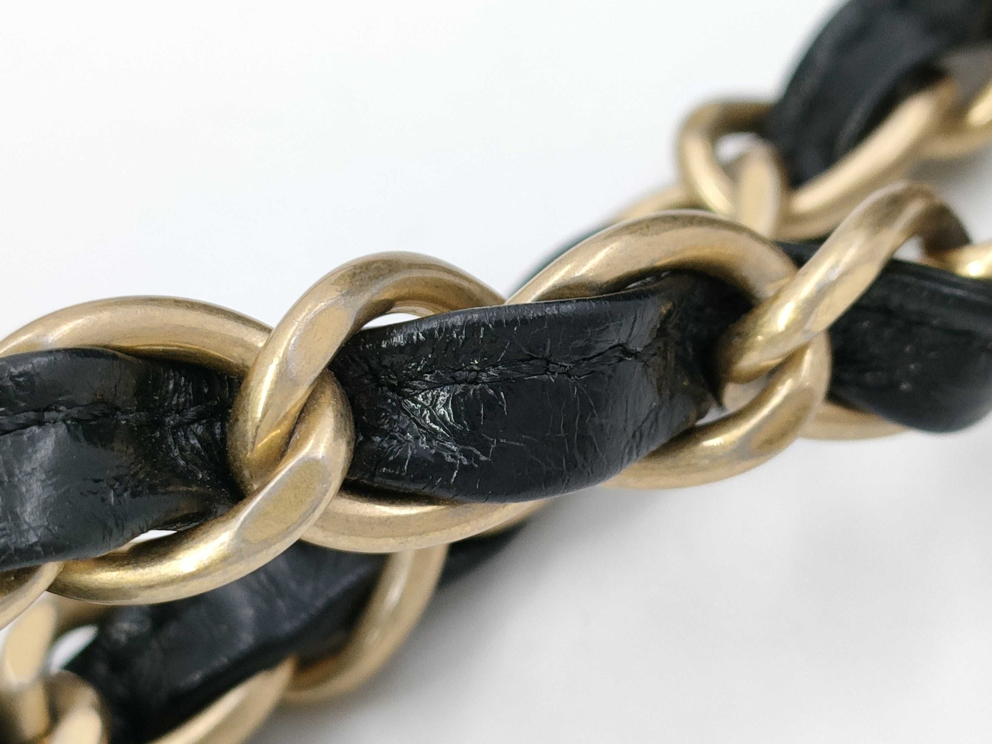 CHANEL Shoulder Bag Chain Shoulder Black Coco Mark Turn Lock Lambskin Matelasse