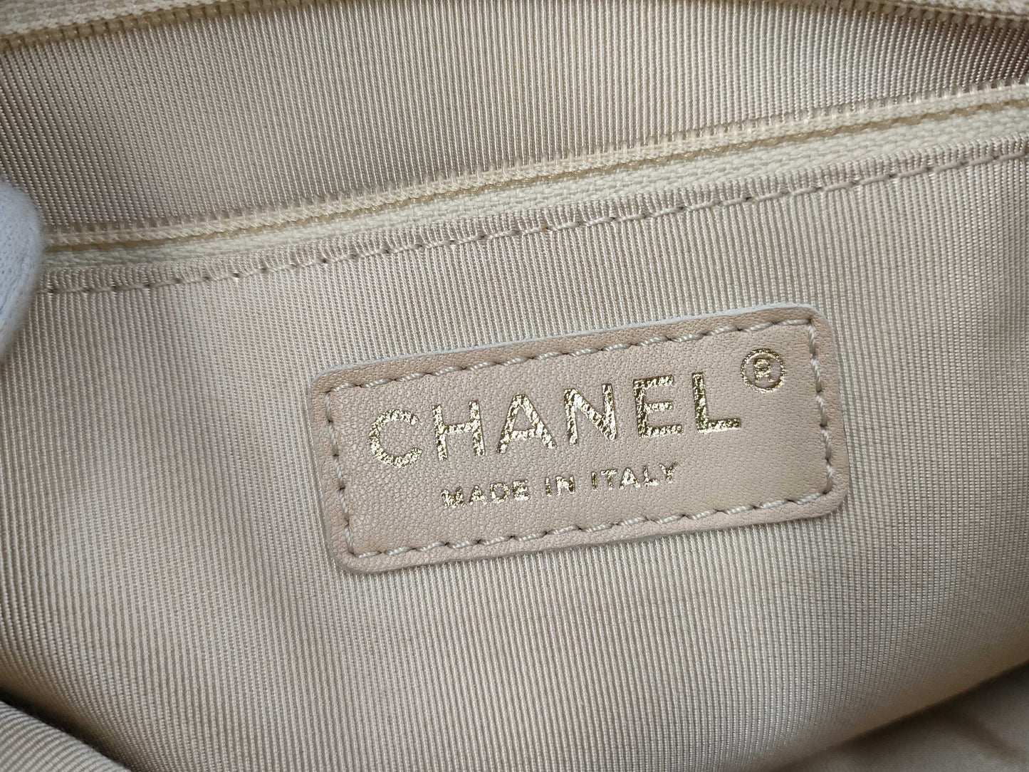 CHANEL Shoulder Bag Chain Shoulder Black Coco Mark Turn Lock Lambskin Matelasse