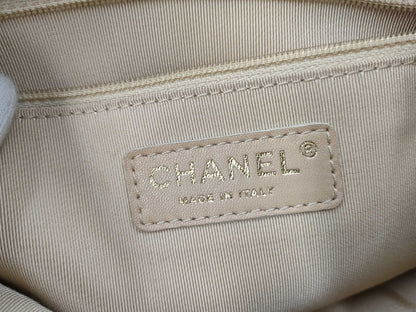 CHANEL Shoulder Bag Chain Shoulder Black Coco Mark Turn Lock Lambskin Matelasse