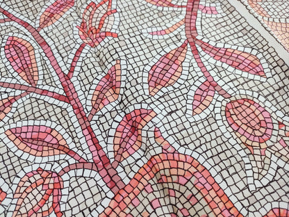 HERMES Large Carré Scarf Pavement Mosaic 1970 Other Accessories