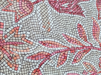 HERMES Large Carré Scarf Pavement Mosaic 1970 Other Accessories
