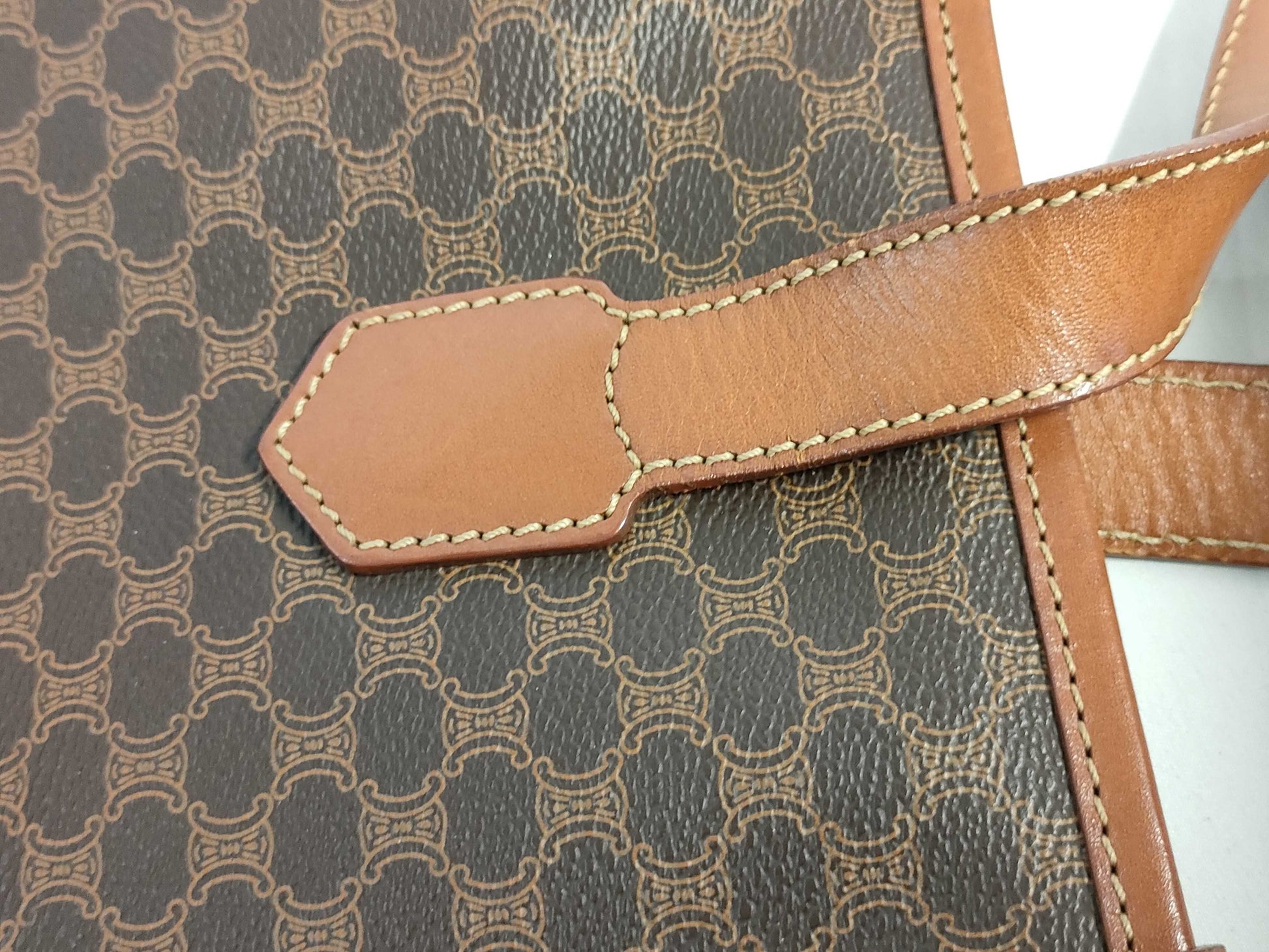 CELINE Macadam Tote Bag