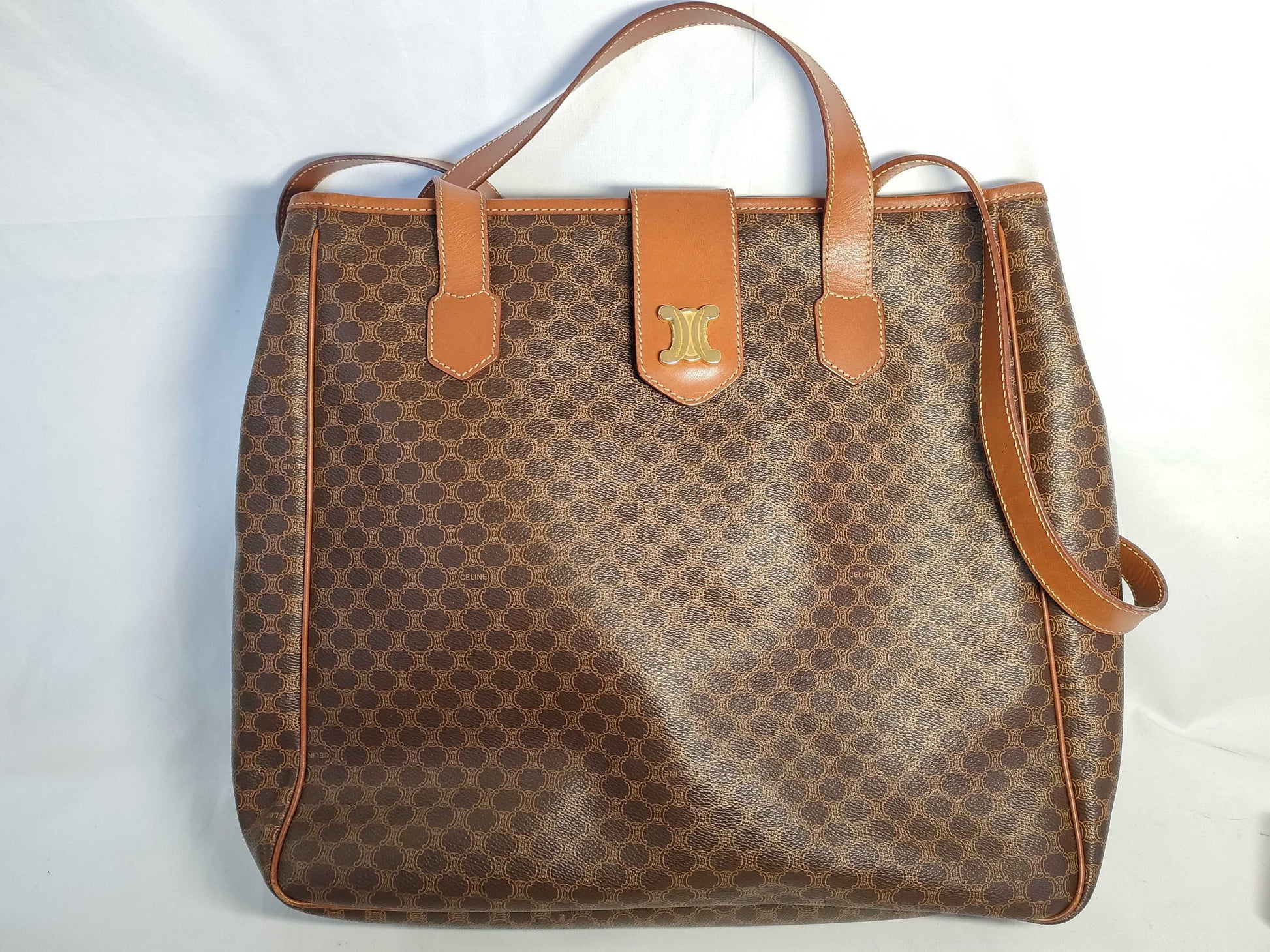 CELINE Macadam Tote Bag