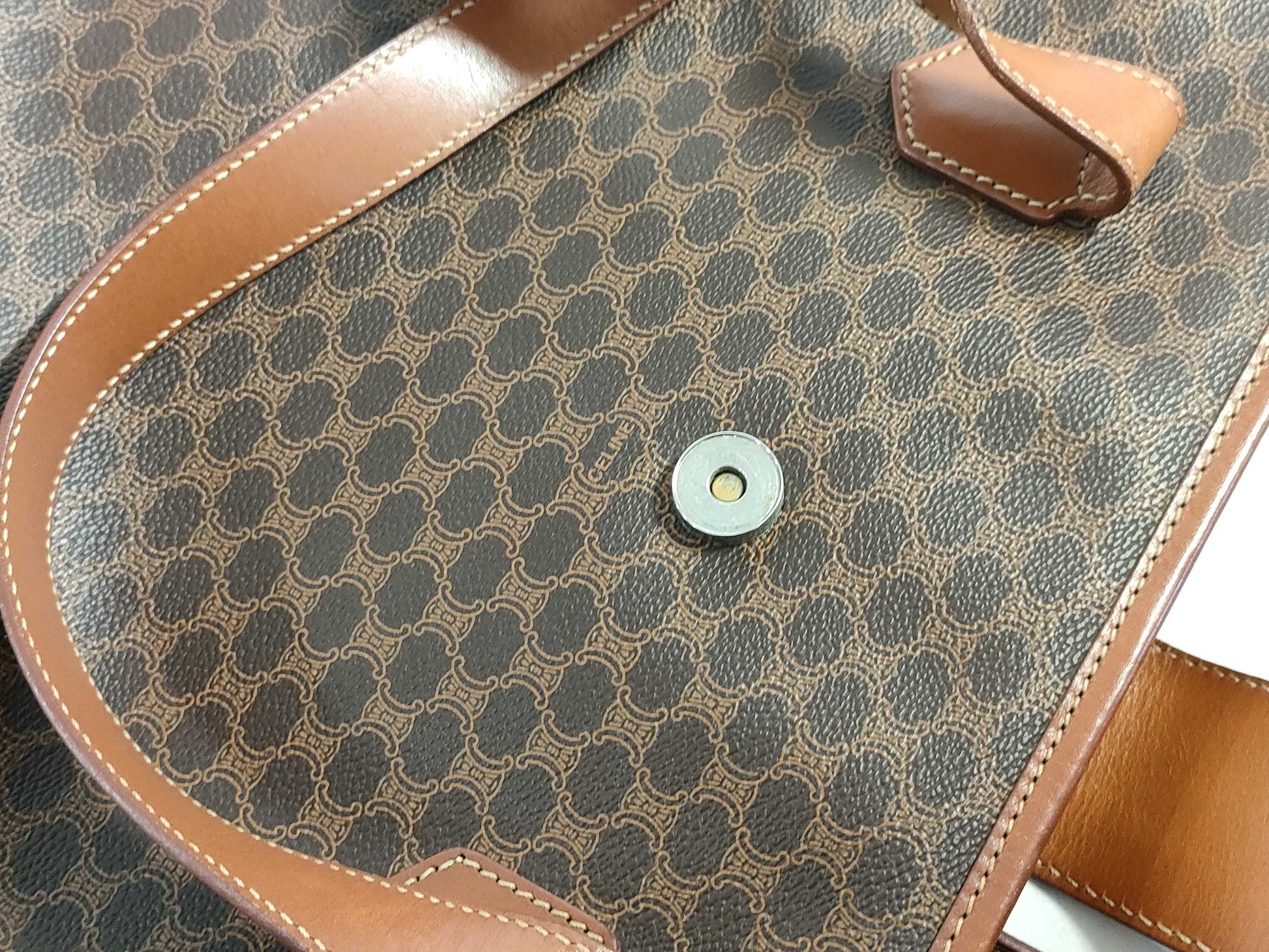 CELINE Macadam Tote Bag