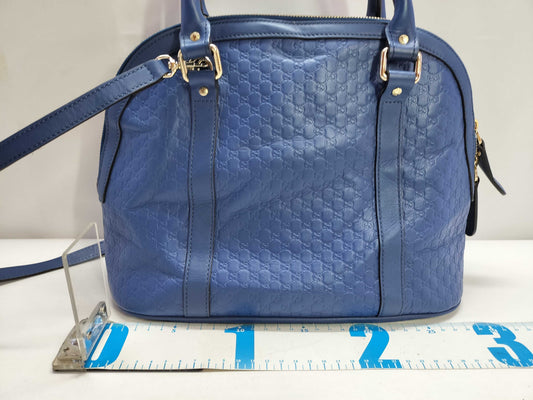 GUCCI G Shima 2-way shoulder bag blue Handbag