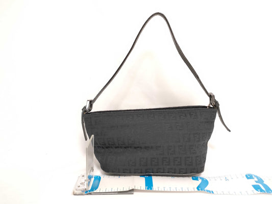 FENDI Zucchino FF hardware accessory pouch handbag