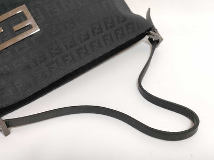 FENDI Zucchino FF hardware accessory pouch handbag