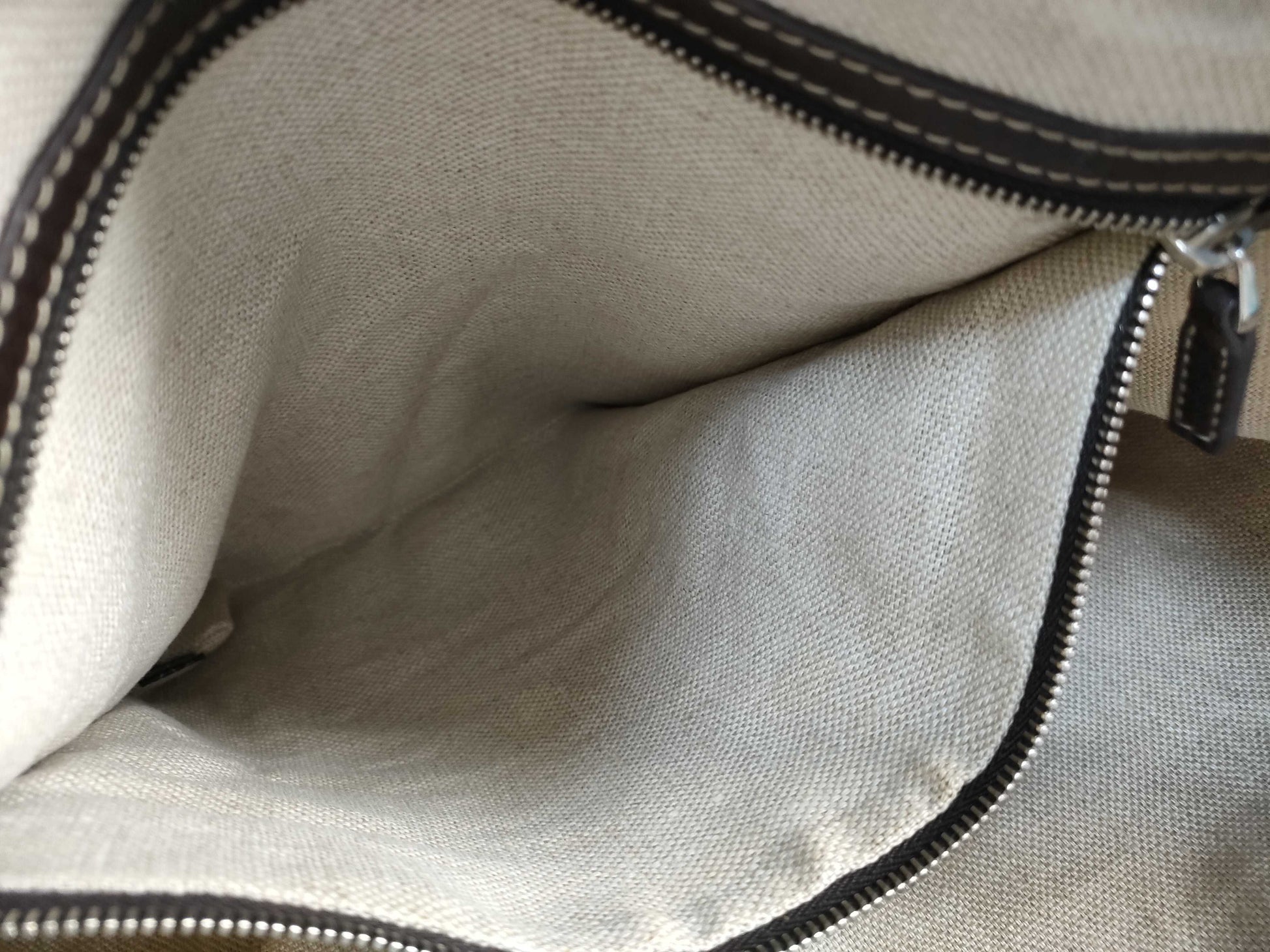 GUCCI Horsebit Canvas Tote Bag