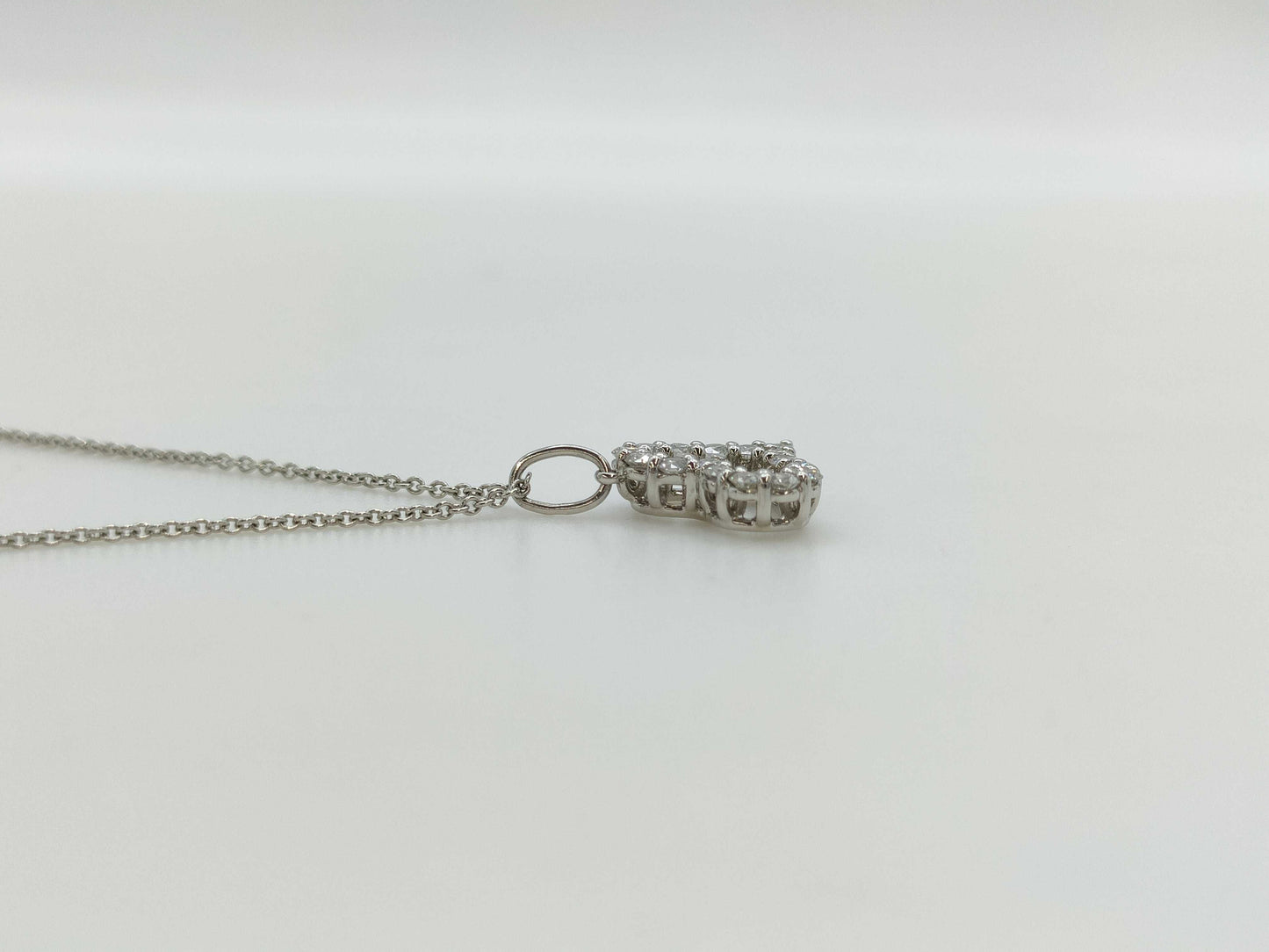 Tiffany & Co. Sentimental Heart PT950 3.6g Necklace 