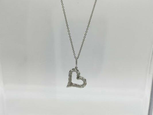 Tiffany & Co. Sentimental Heart PT950 3.6g Necklace 