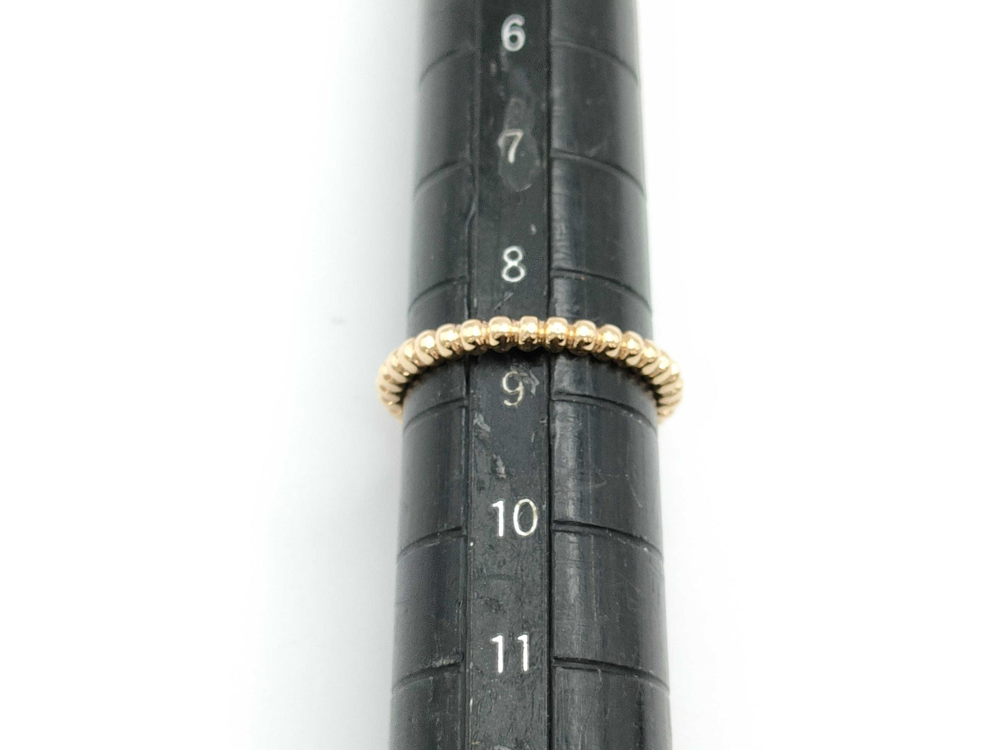 Van Cleef & Arpels Perlée #49 YG Au750 2.0g Ring 