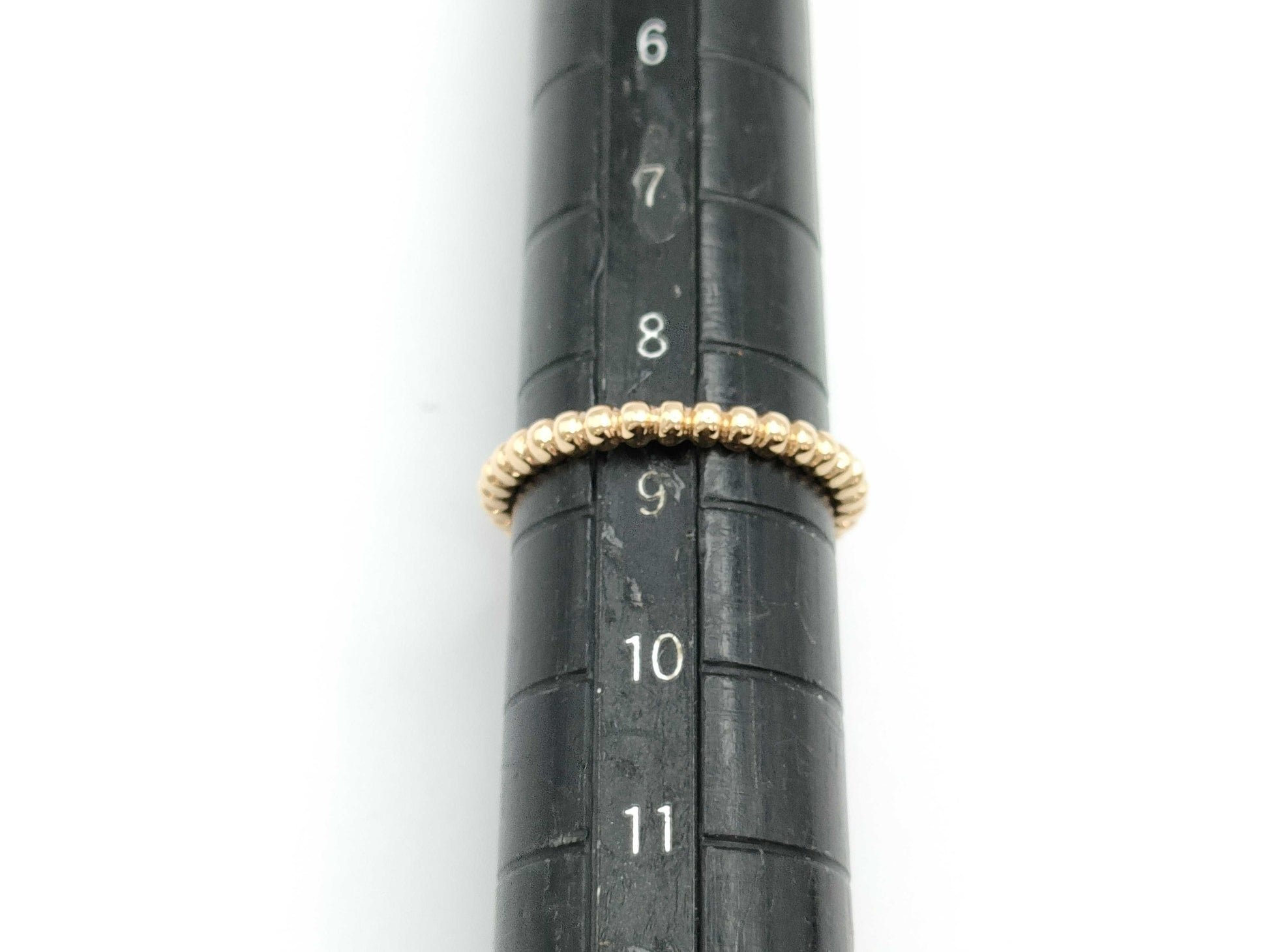 Van Cleef & Arpels Perlée #49 YG Au750 2.0g Ring 