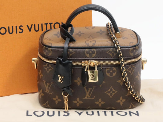 LOUIS VUITTON Monogram Reverse Vanity NV M45165 RFID Verified Handbag
