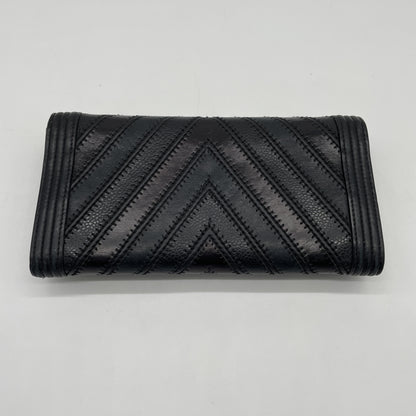CHANEL Boy Chanel Chain Shoulder Bag Chevron 22 Series Wallet
