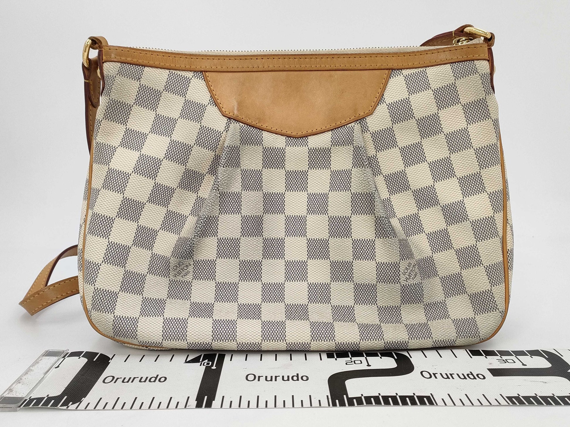 LOUIS VUITTON Damier Siracusa PM SP0193 Shoulder Bag