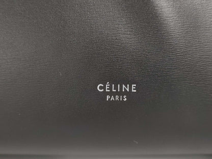CELINE Mini Belt Bag Leather Brown x Pink Handbag