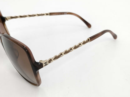  CHANEL Chanel 5210-Q-A Brown Sunglasses