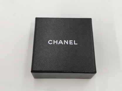 CHANEL Chanel Logo Plate Silver Charm Other Accessories