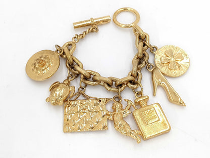 CHANEL Icon Gold BL Bracelet/Bangle