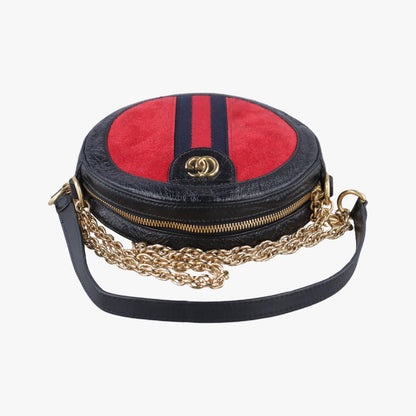 GUCCI Ophidia Multicolor Suede Shoulder Bag 550618G026412176