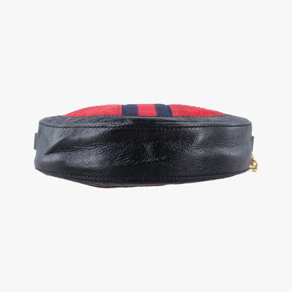 GUCCI Ophidia Multicolor Suede Shoulder Bag 550618G026412176