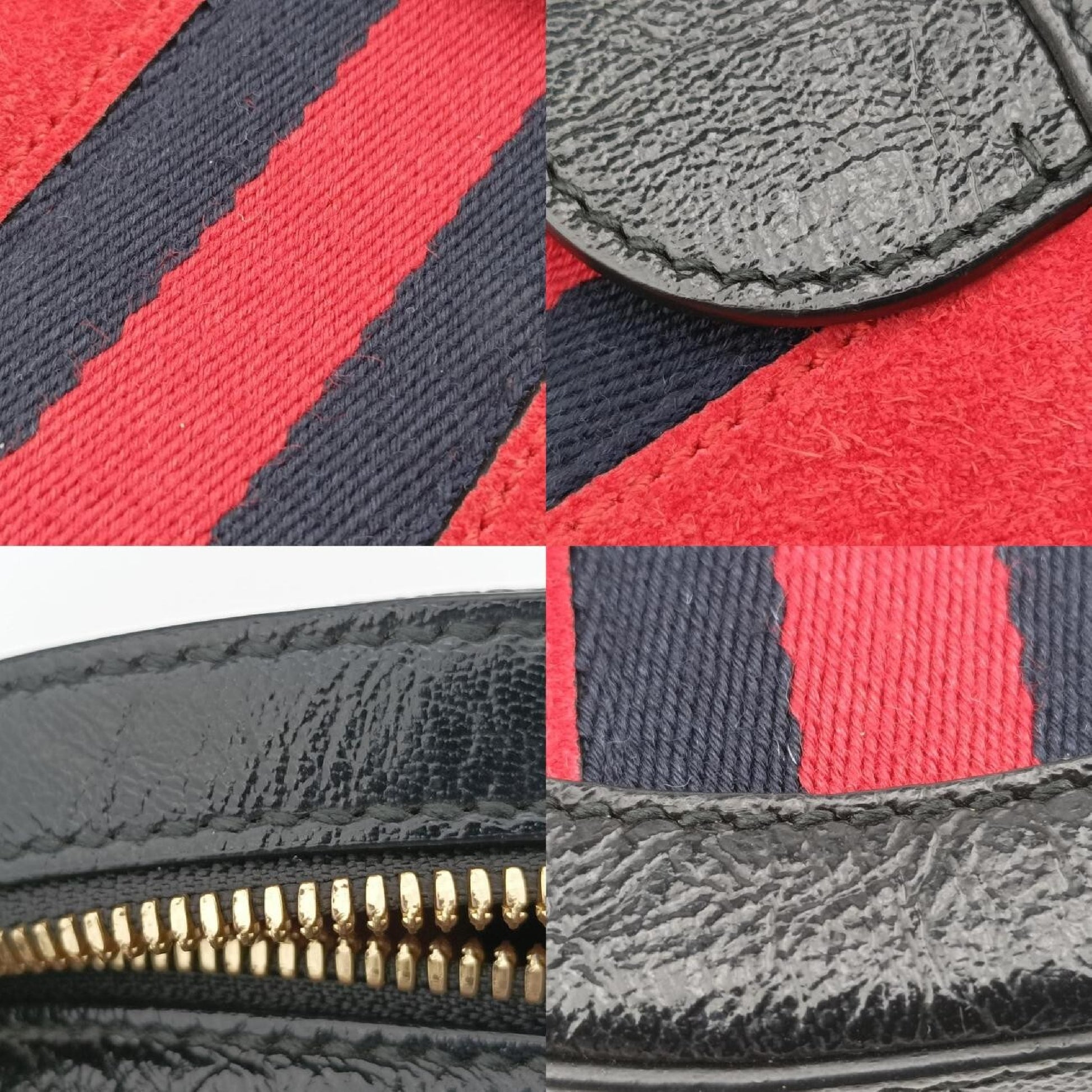 GUCCI Ophidia Multicolor Suede Shoulder Bag 550618G026412176
