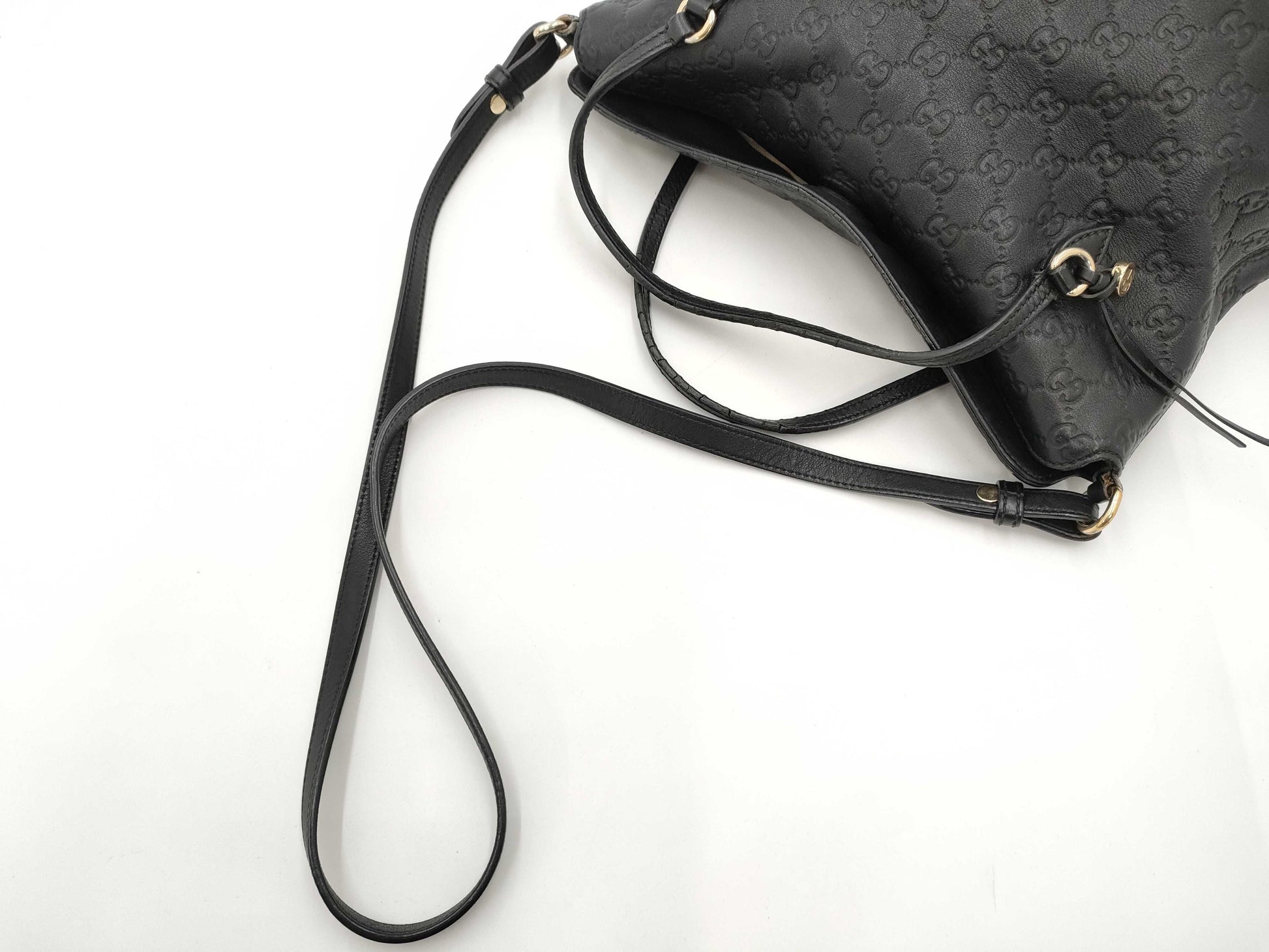 GUCCI 353120 Guccissima Bree Shoulder Bag 2-way Handbag