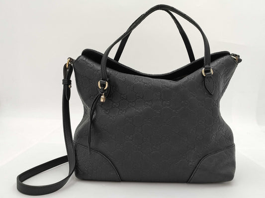GUCCI 353120 Guccissima Bree Shoulder Bag 2-way Handbag