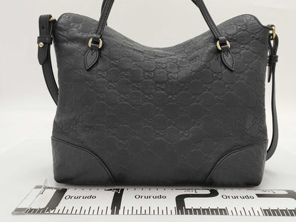 GUCCI 353120 Guccissima Bree Shoulder Bag 2-way Handbag