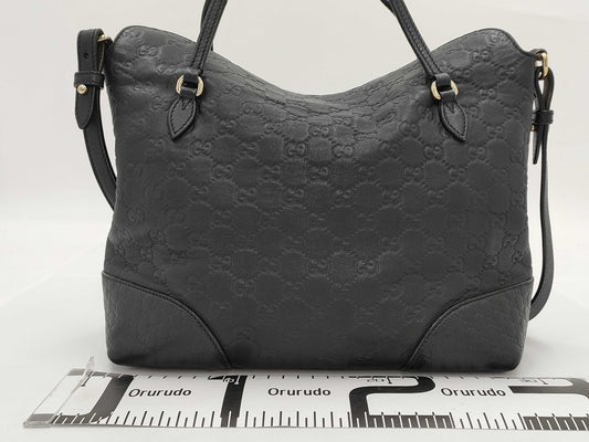 GUCCI 353120 Guccissima Bree Shoulder Bag 2-way Handbag