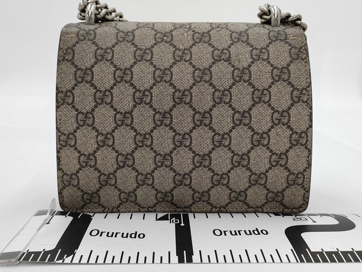 GUCCI 421970 GG Supreme Dionysus Chain Shoulder Bag