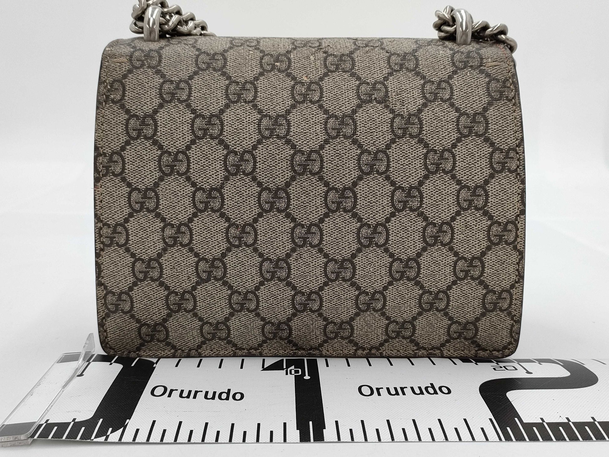 GUCCI 421970 GG Supreme Dionysus Chain Shoulder Bag